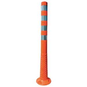 SIR SAFETY ORANGE REFLECTIVE POST 8X100CM